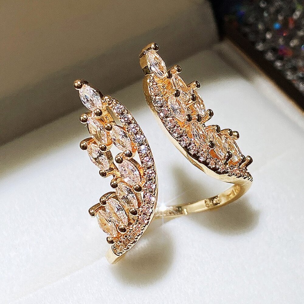 Arrival Silver Luxury CZ Ring for Women Initate Zircon Ring,  HA4669